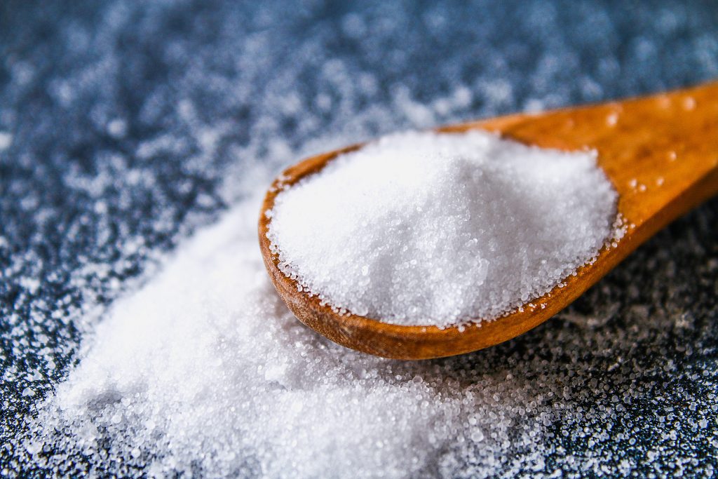Spoonful of salt.